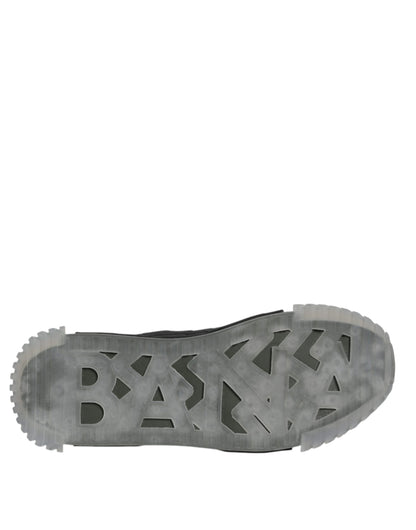 Dolce &amp; Gabbana Schwarz Grün Camo NS1 Low Top Sneakers Schuhe