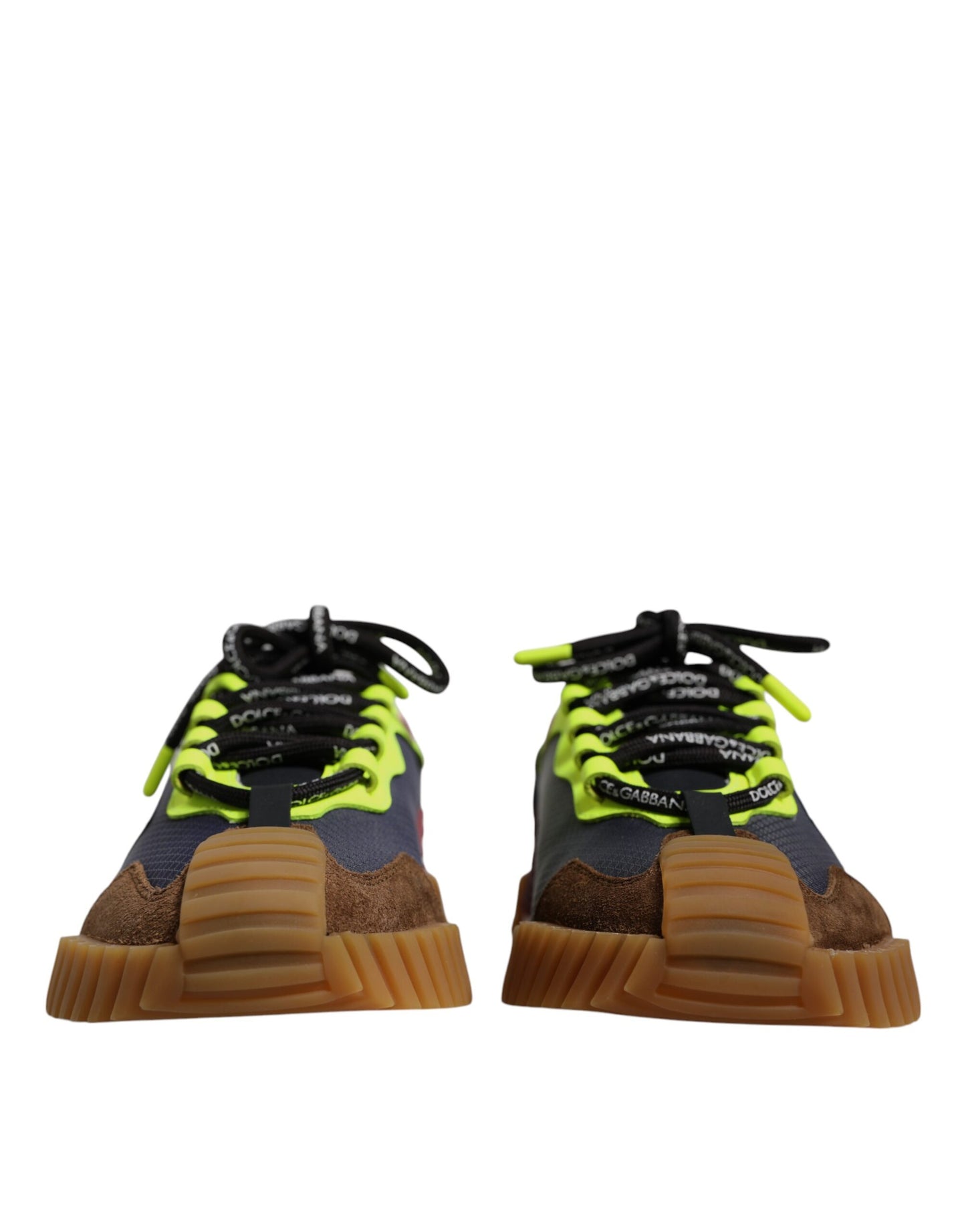 Dolce &amp; Gabbana Mehrfarbige Nylon Low Top NS1 Sneakers Schuhe