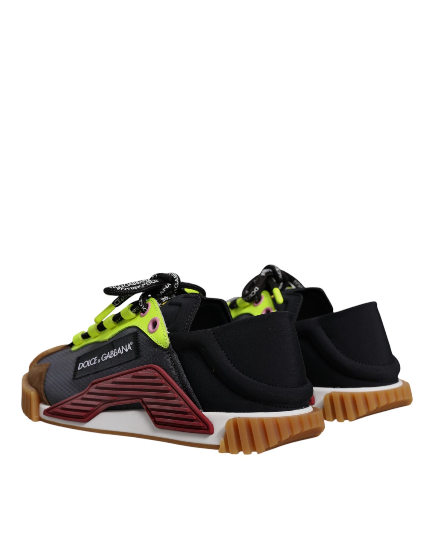 Dolce &amp; Gabbana Mehrfarbige Nylon Low Top NS1 Sneakers Schuhe