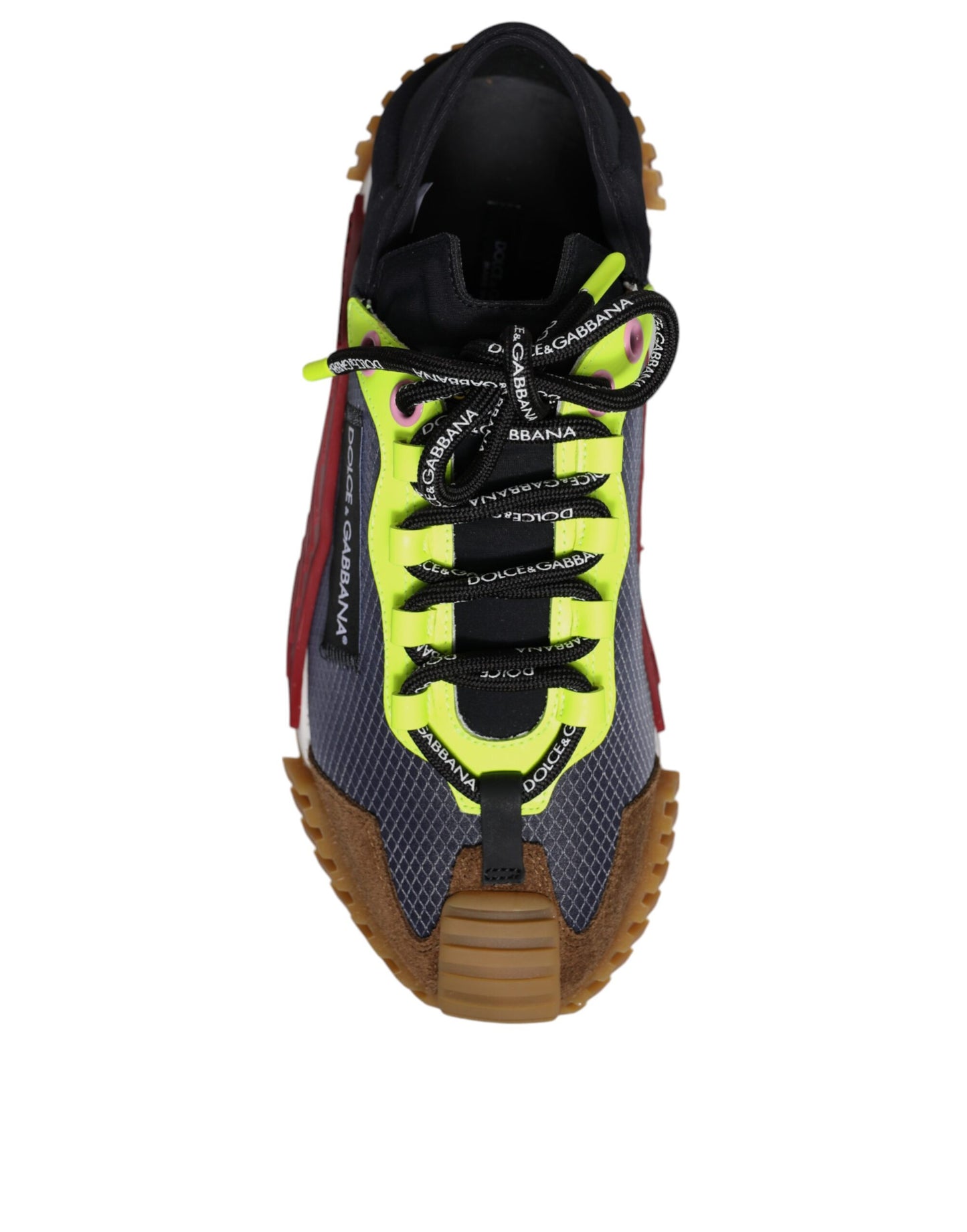 Dolce &amp; Gabbana Mehrfarbige Nylon Low Top NS1 Sneakers Schuhe