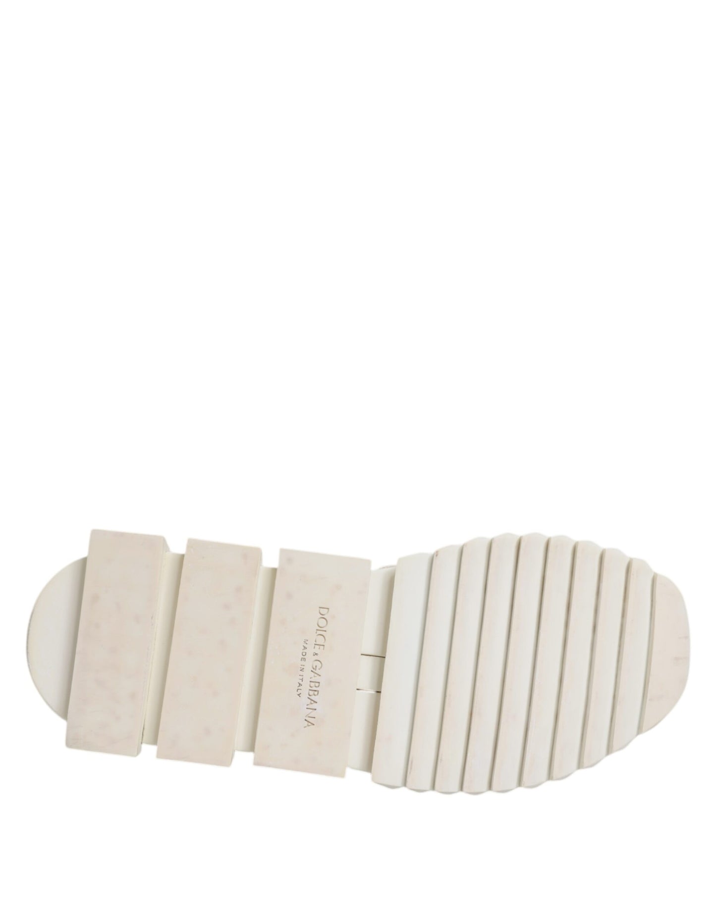 Dolce &amp; Gabbana Sorrento Trekking-Sneakers aus weißem Mesh