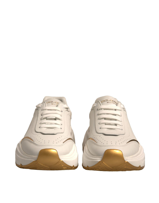 Dolce &amp; Gabbana Daymaster Low Top Sneakers in Weißgold