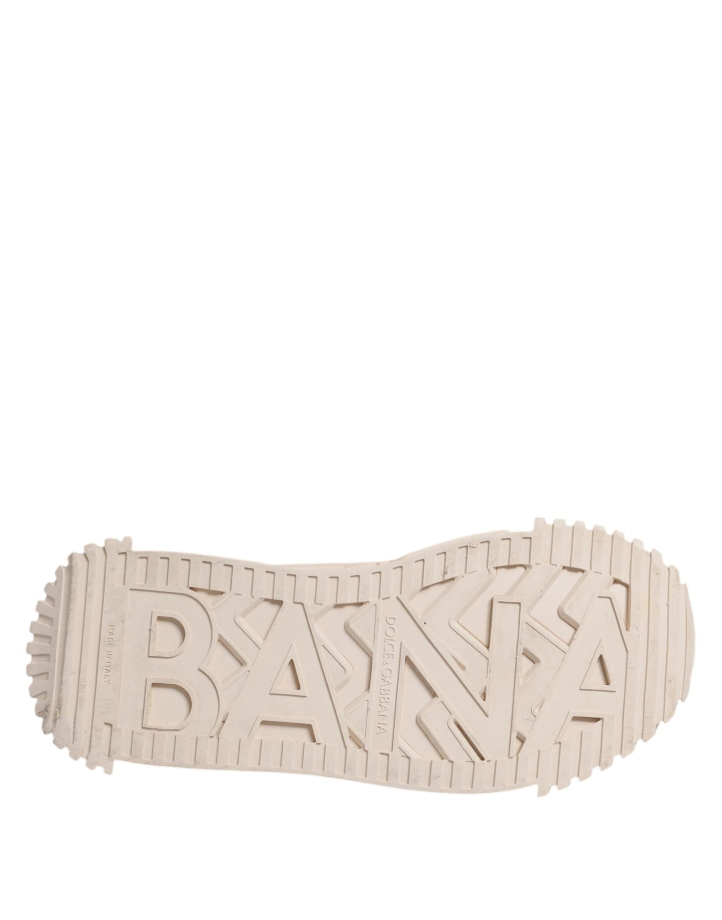 Dolce &amp; Gabbana Weiße Spitze NS1 Low Top Sneaker Sportschuhe