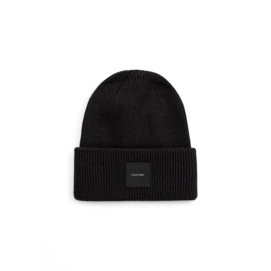 Calvin Klein – Schwarze Baseballkappe aus Bio-Baumwolle