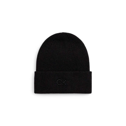 Calvin Klein – Schwarze Baseballkappe aus Bio-Baumwolle