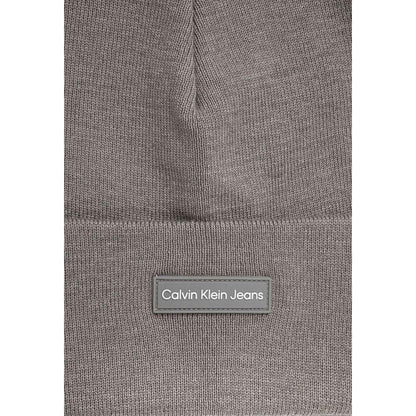Calvin Klein Jeans – Baseballmütze aus recyceltem Polyester, Grau