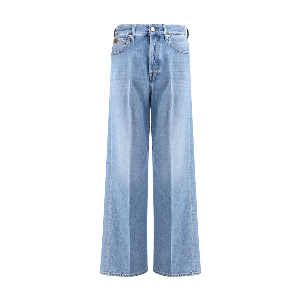 Jacob Cohen Hellblaue Baumwolljeans Denim