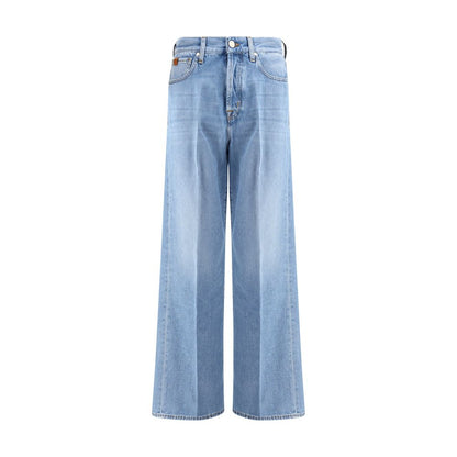 Jacob Cohen Hellblaue Baumwolljeans Denim