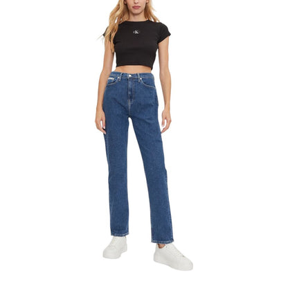 Calvin Klein Jeans – Blaue Slim-Fit-Jeans aus Baumwolle