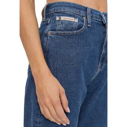 Calvin Klein Jeans – Blaue Slim-Fit-Jeans aus Baumwolle