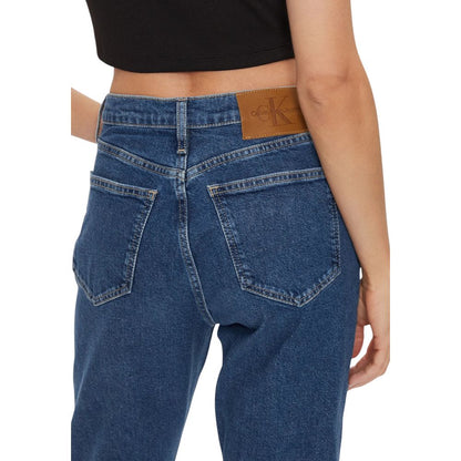 Calvin Klein Jeans – Blaue Slim-Fit-Jeans aus Baumwolle