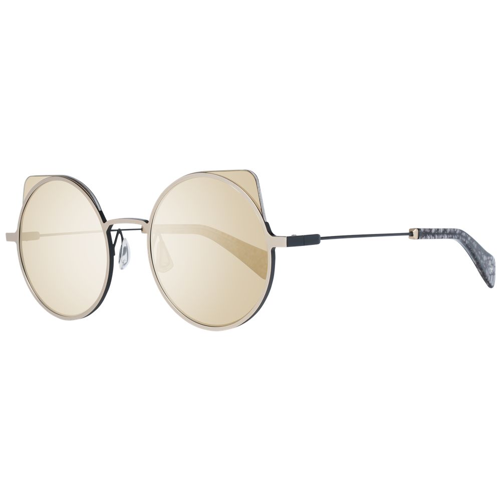 Yohji Yamamoto Graue Herren-Sonnenbrille