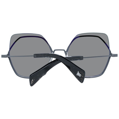 Yohji Yamamoto Schwarze Damen-Sonnenbrille