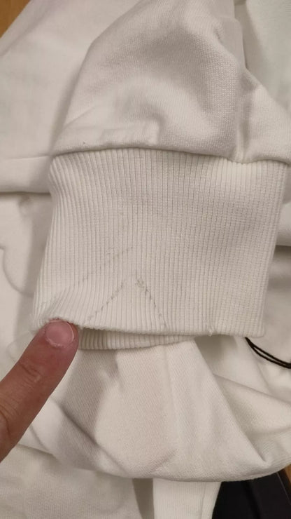 Dolce &amp; Gabbana Weiße Baumwoll-Jogginghose für Damen