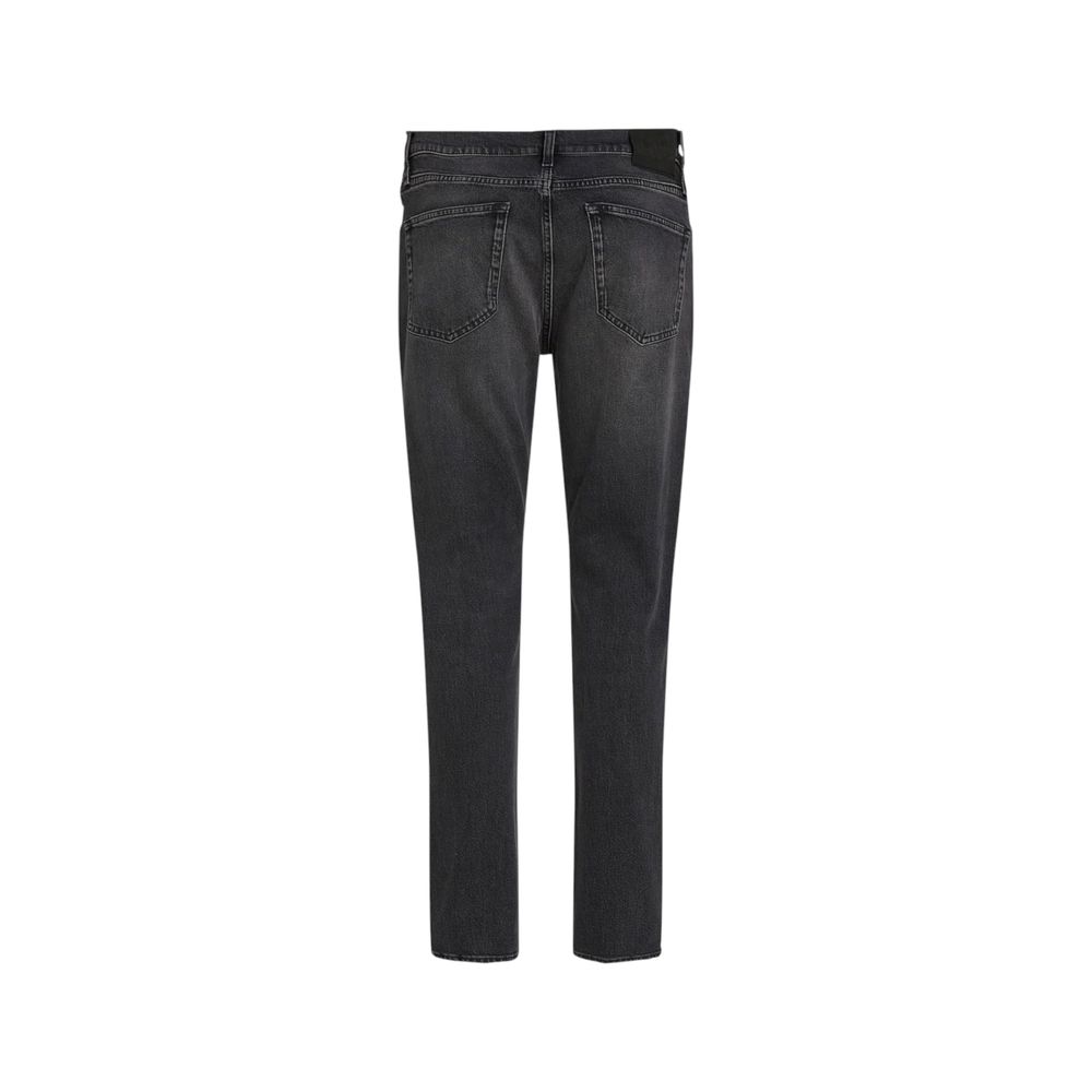 Calvin Klein Jeans – Schwarze Skinny-Jeans aus Baumwolle