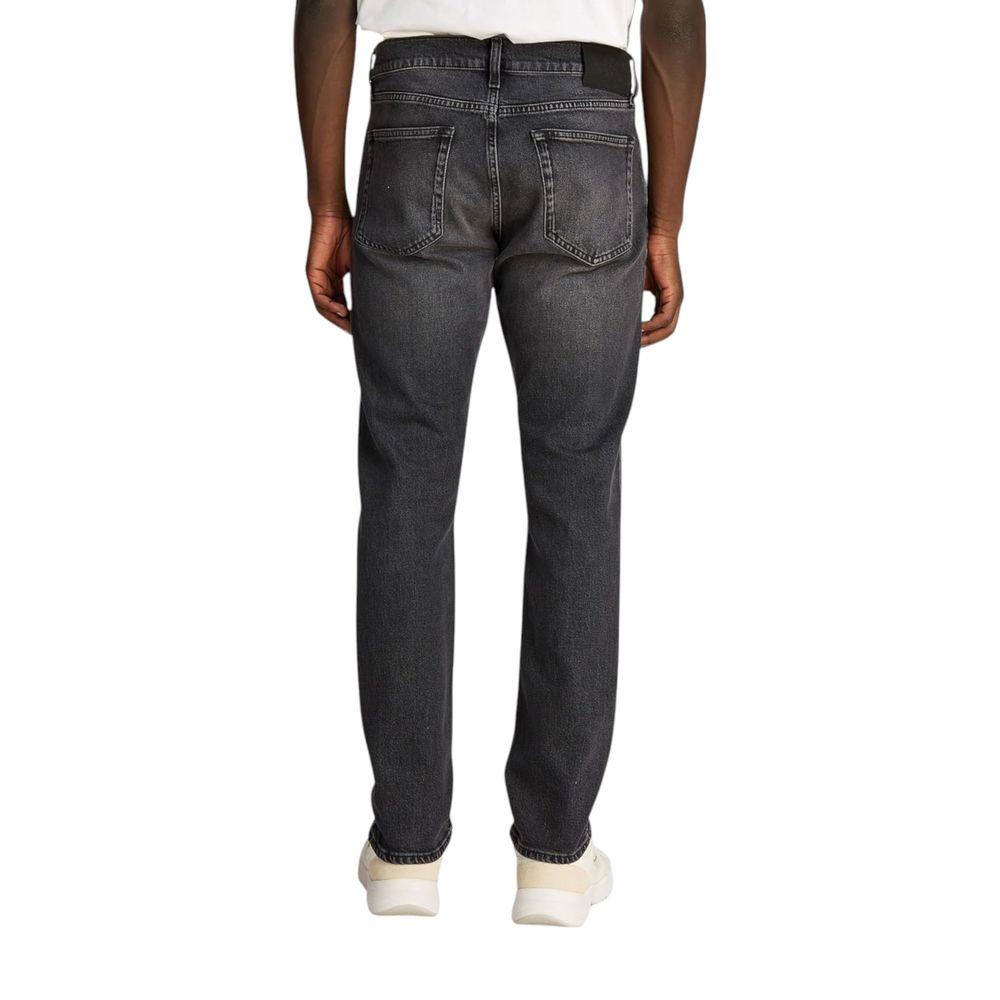 Calvin Klein Jeans – Schwarze Skinny-Jeans aus Baumwolle