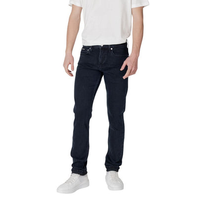 Calvin Klein Jeans – Blaue Skinny-Jeans aus Baumwolle