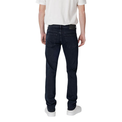 Calvin Klein Jeans – Blaue Skinny-Jeans aus Baumwolle