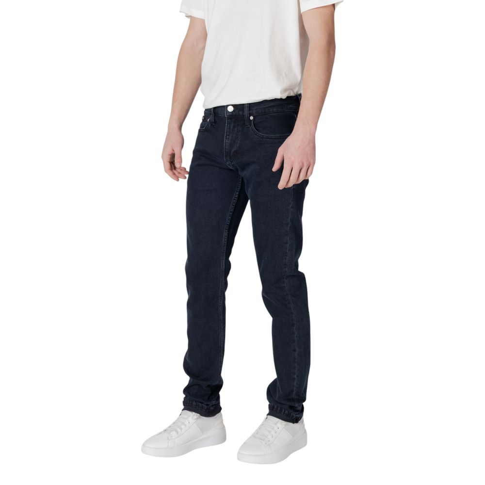 Calvin Klein Jeans – Blaue Skinny-Jeans aus Baumwolle