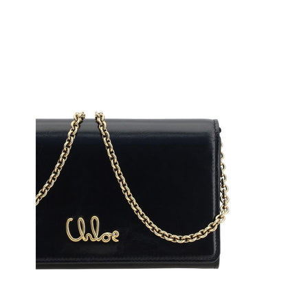 Chloé Clutch-Tasche aus Kalbsleder Bos Taurus