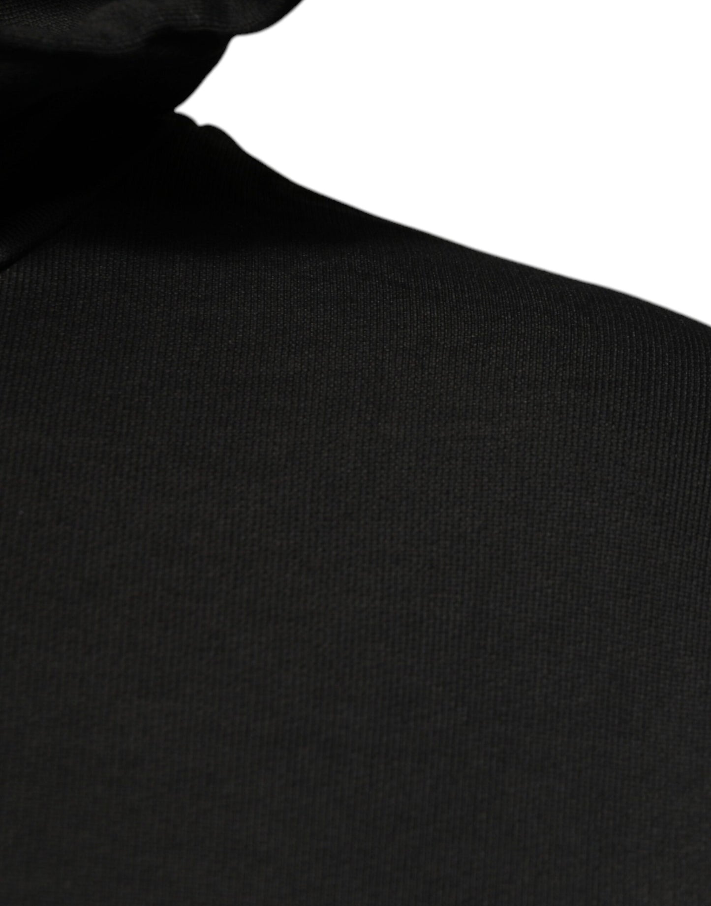 Dolce &amp; Gabbana – Schwarzer DG Shield-Pullover mit Kapuze aus Baumwolle
