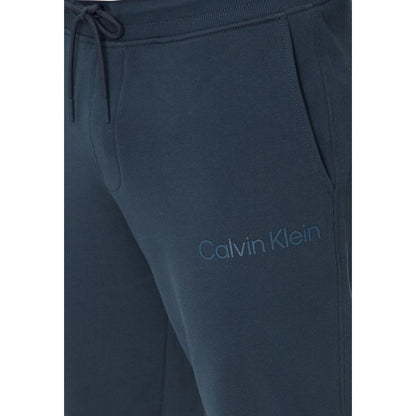 Calvin Klein Jeans – Blaue Jogginghose aus Baumwolle