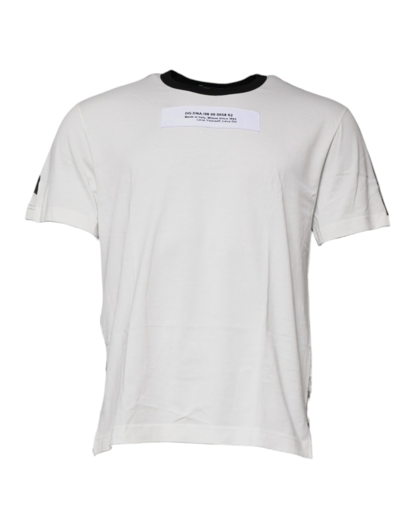 Dolce &amp; Gabbana Mehrfarbiges Camouflage-T-Shirt mit Rundhalsausschnitt