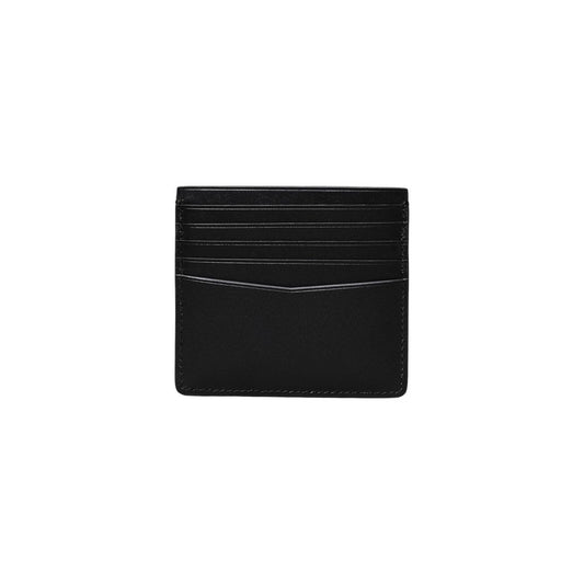 Calvin Klein Jeans – Schwarze Lederbrieftasche
