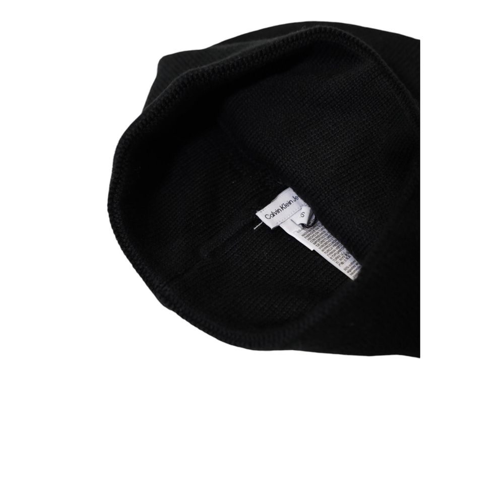 Calvin Klein Jeans Schwarze Baumwollkappe (Baseballkappe)