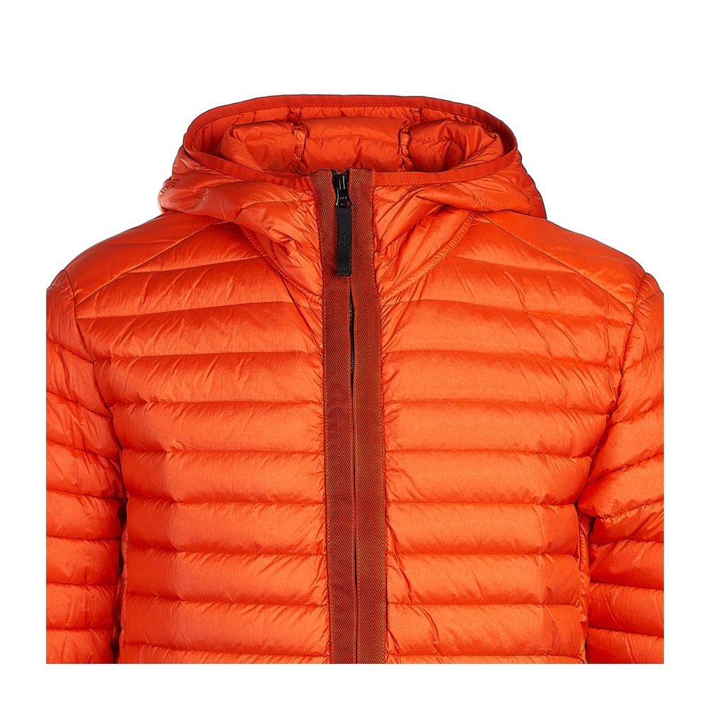 Stone Island Orange Nylon Herrenjacke