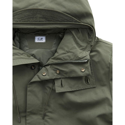 CP Company Grüner Polyester-Parka für Herren