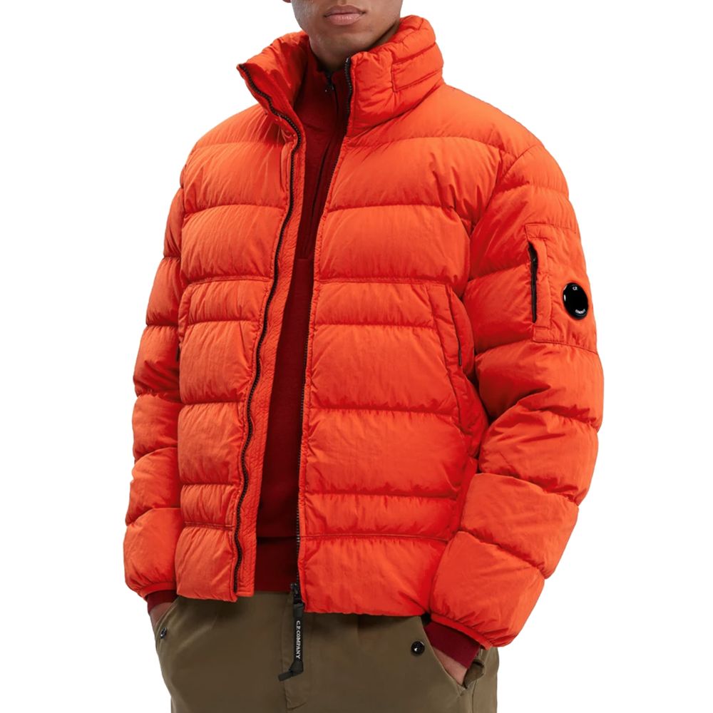 Orangefarbene Nylonjacke von CP Company