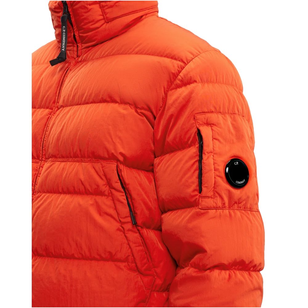 Orangefarbene Nylonjacke von CP Company