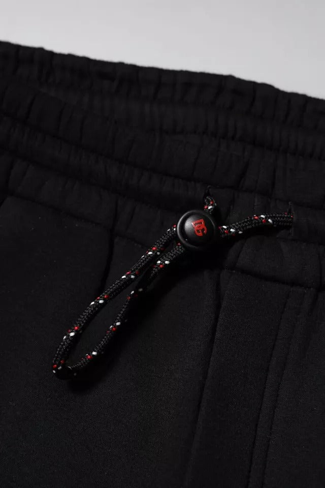 Dolce &amp; Gabbana – Jogginghose aus Baumwolle mit schwarzem Logo-Patch