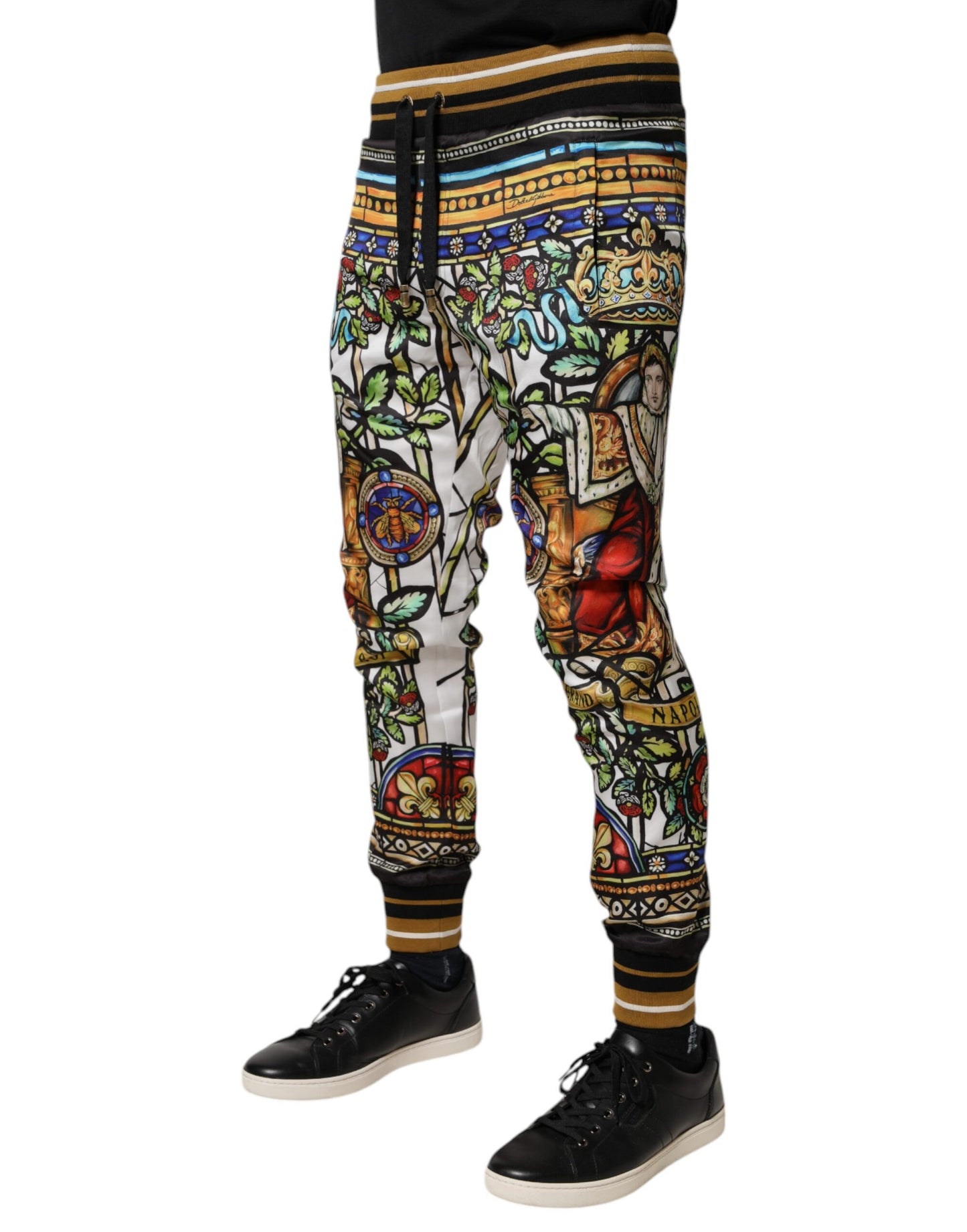 Dolce &amp; Gabbana Mehrfarbige NAPOLEON Jogger Jogginghose