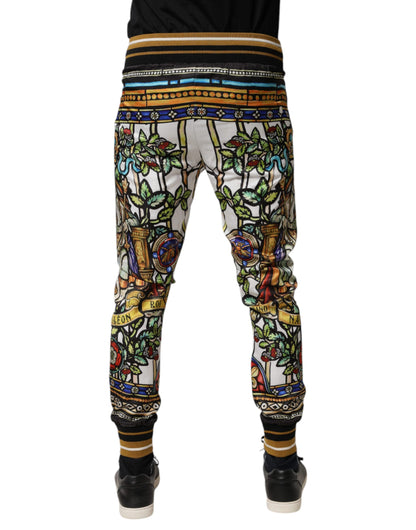 Dolce &amp; Gabbana Mehrfarbige NAPOLEON Jogger Jogginghose