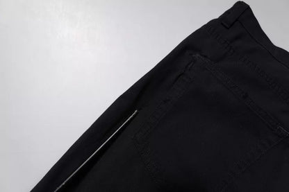 Dolce &amp; Gabbana Dunkelblaue, lockere Herren-Jeans aus Baumwollstretch