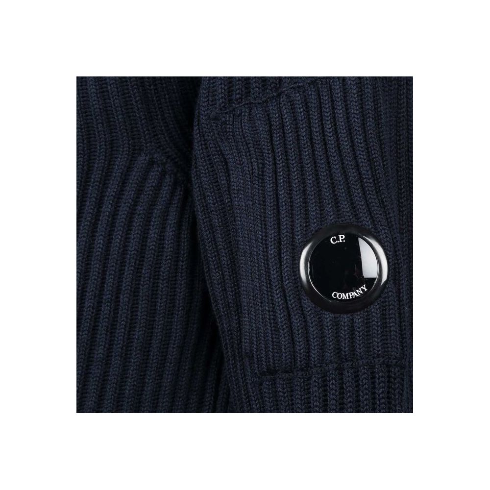 CP Company Schwarzer Wollpullover für Herren