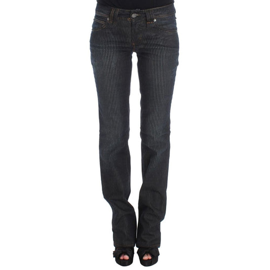 John Galliano Jeans und Hose aus blauer Baumwolle