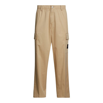 Calvin Klein Beige Baumwoll-Cargohose