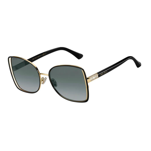 Jimmy Choo Zweifarbige Sonnenbrille aus Metall