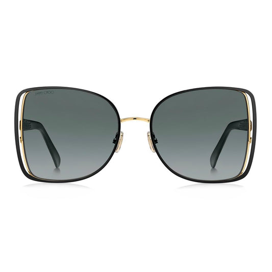Jimmy Choo Zweifarbige Sonnenbrille aus Metall