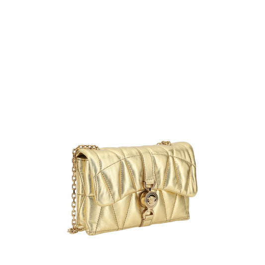 Versace Goldene Lammschultertasche Ovis Aries Aries