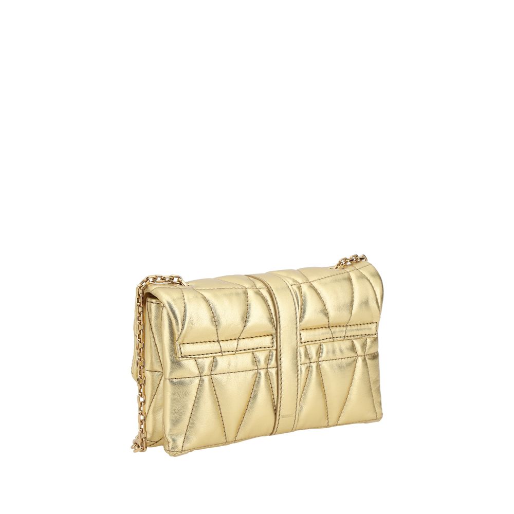 Versace Goldene Lammschultertasche Ovis Aries Aries