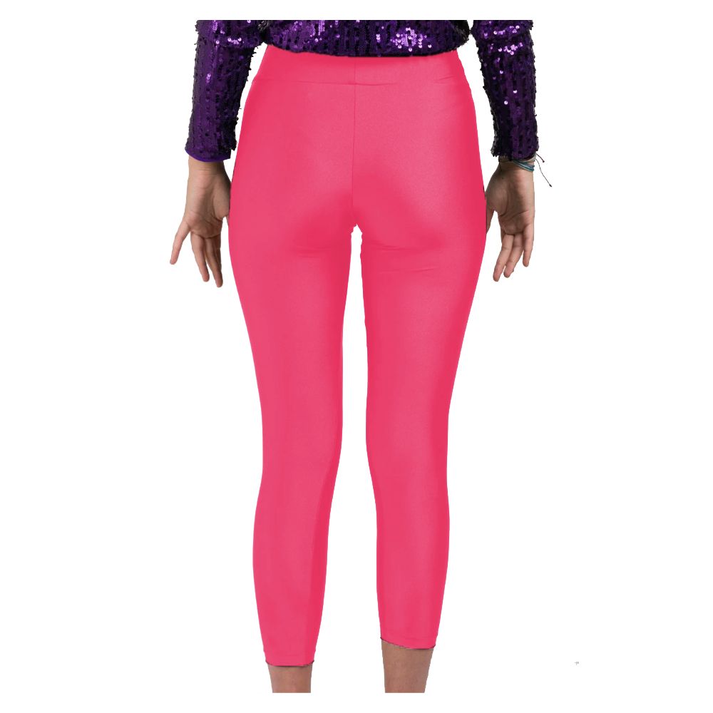 Comme Des Fuckdown Pink Nylon Damen Leggings
