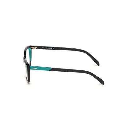 Emilio Pucci – Schwarze Acetat-Rahmen