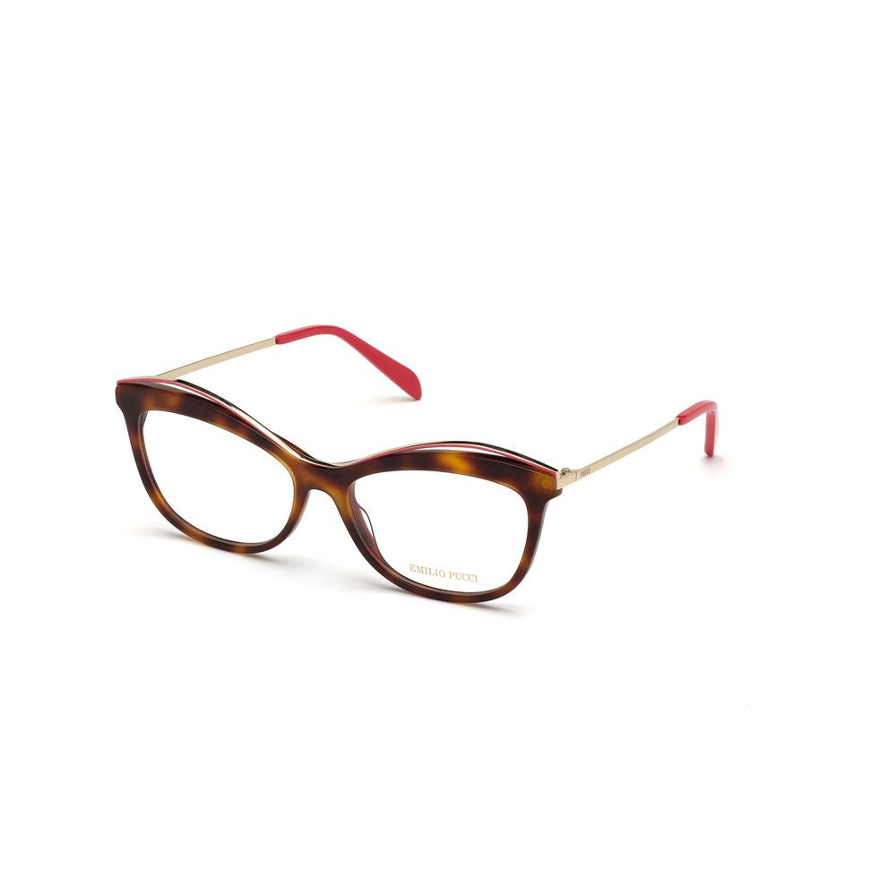 Emilio Pucci – Braune Acetat-Rahmen