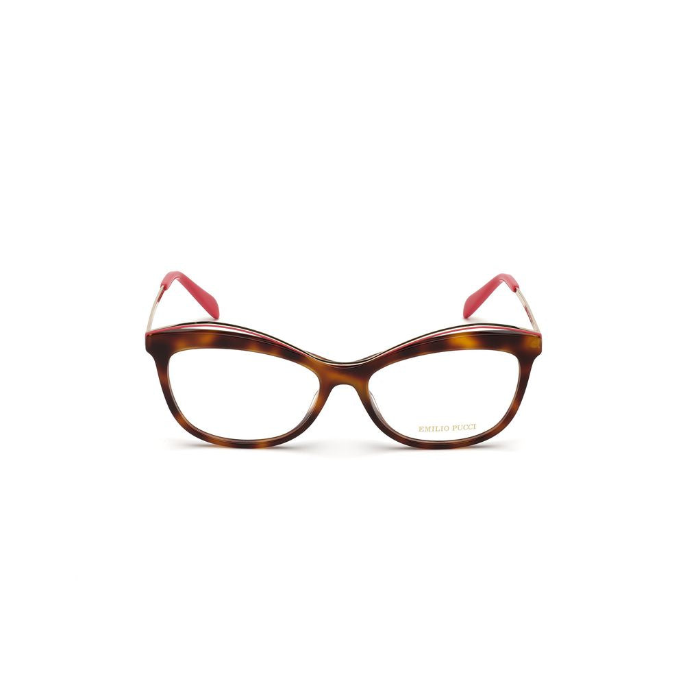 Emilio Pucci – Braune Acetat-Rahmen