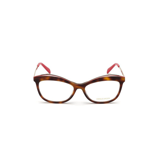 Emilio Pucci – Braune Acetat-Rahmen