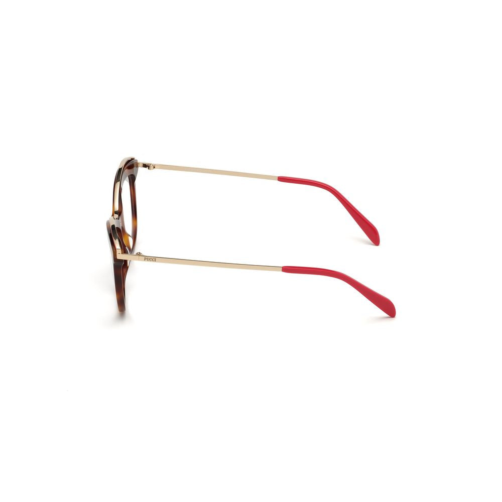 Emilio Pucci – Braune Acetat-Rahmen